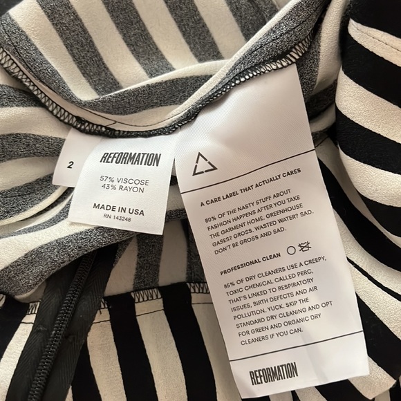 REFORMATION Striped Jumpsuit - Picture 8 of 11